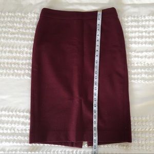 J Crew No. 2 wool pencil skirt